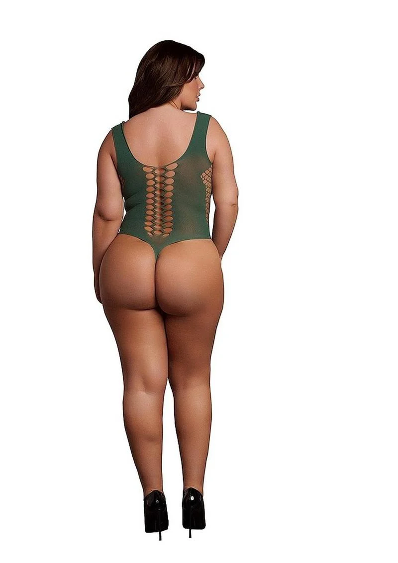 Le Désir V-neck Teddy Opaque Panels - Image 6