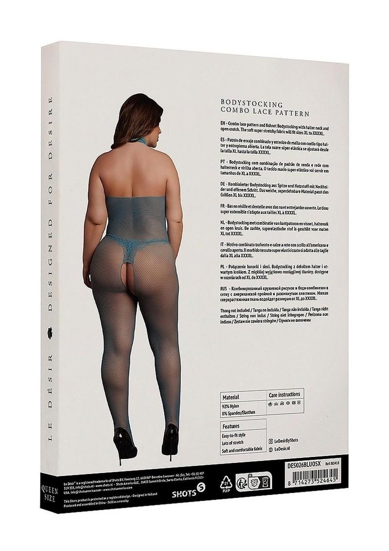 Le Desir Fishnet Lace Bodystocking - Image 11