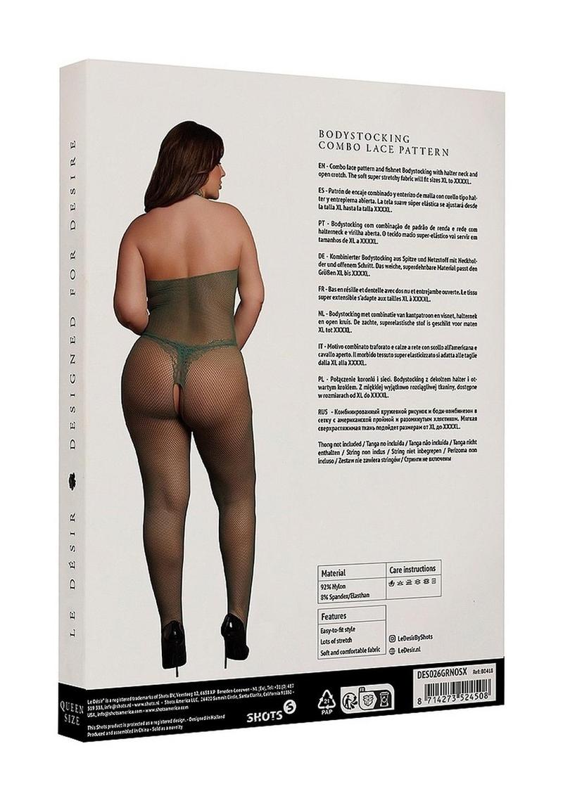 Le Desir Fishnet Lace Bodystocking - Image 9