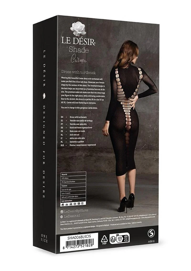 Le Désir Shade Carme XI Dress with Turtleneck - Image 7
