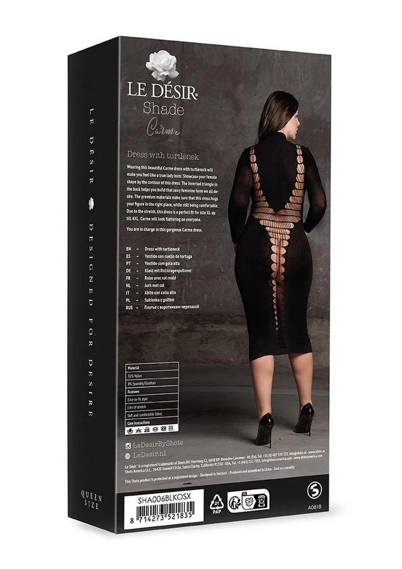 Le Désir Shade Carme XI Dress with Turtleneck - Image 8