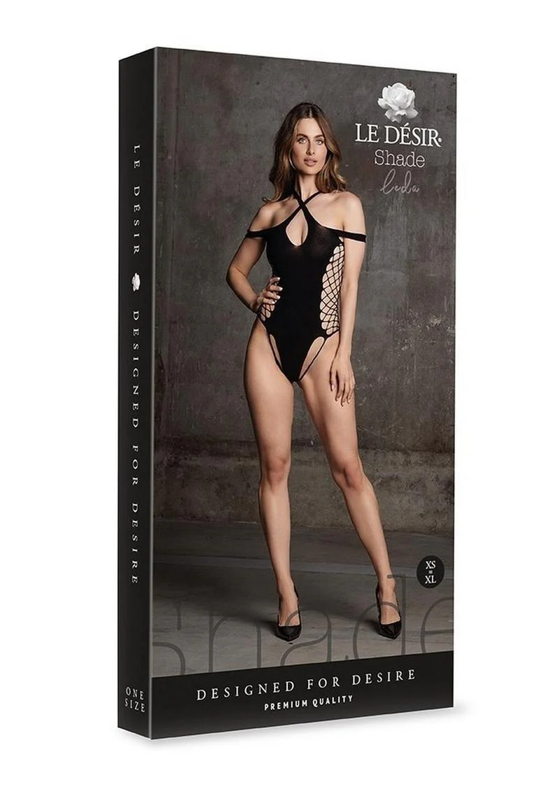 Le Desir Shade Leda Xiii Body with Crossed Neckline and Off Shoulder Straps - Image 6