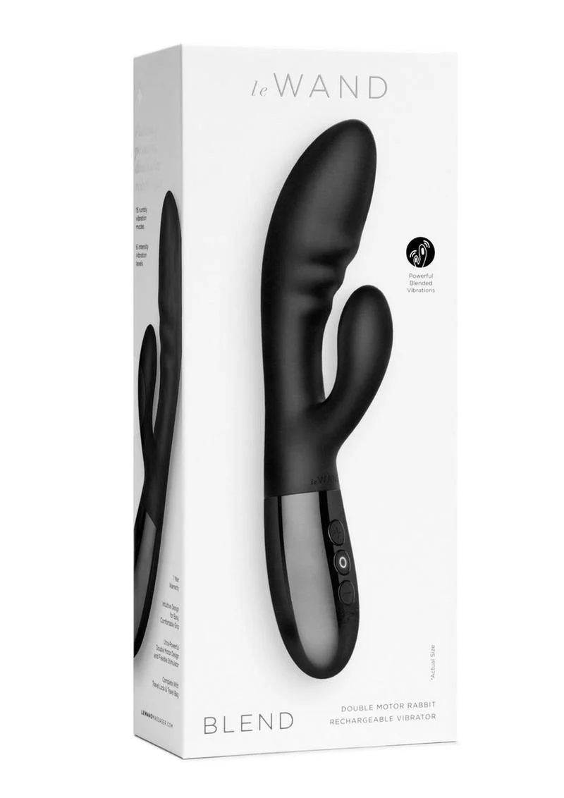 Le Wand Blend  Rose Gold Rechargeable Silicone Rabbit Vibrator - Image 12