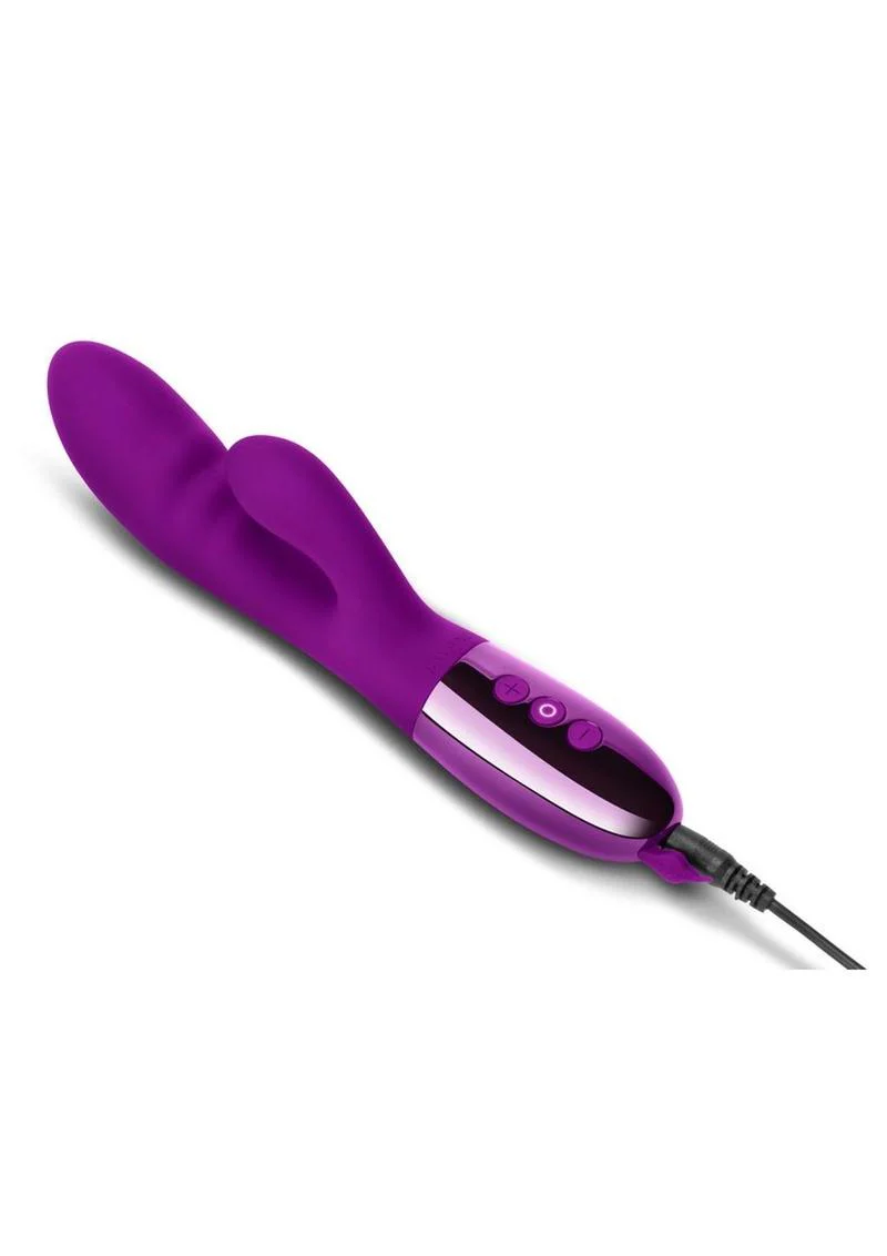 Le Wand Blend  Rose Gold Rechargeable Silicone Rabbit Vibrator - Image 7