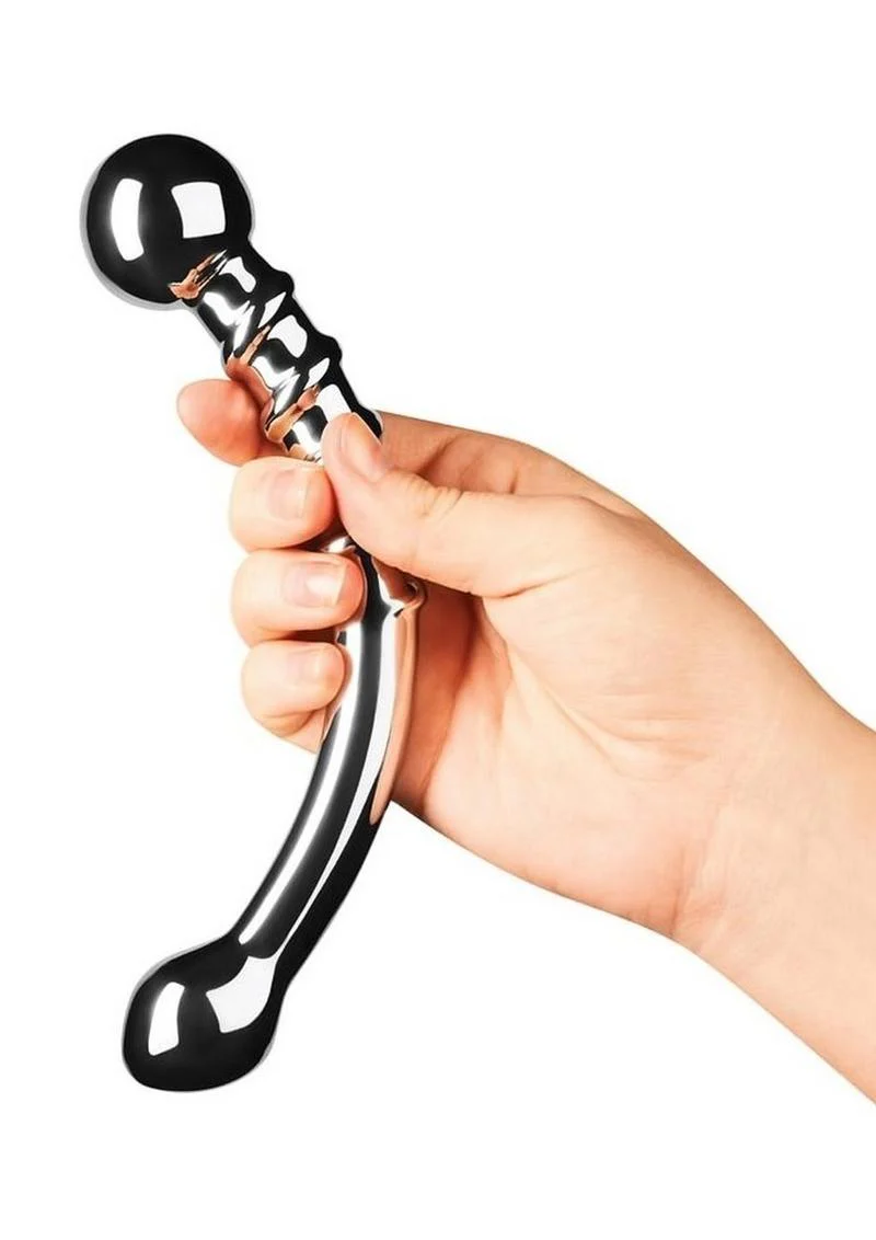 Le Wand Bow Stainless Steel Dual-Ended Dildo - Image 2