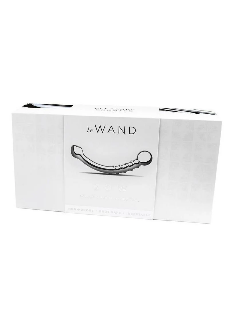Le Wand Bow Stainless Steel Dual-Ended Dildo - Image 4