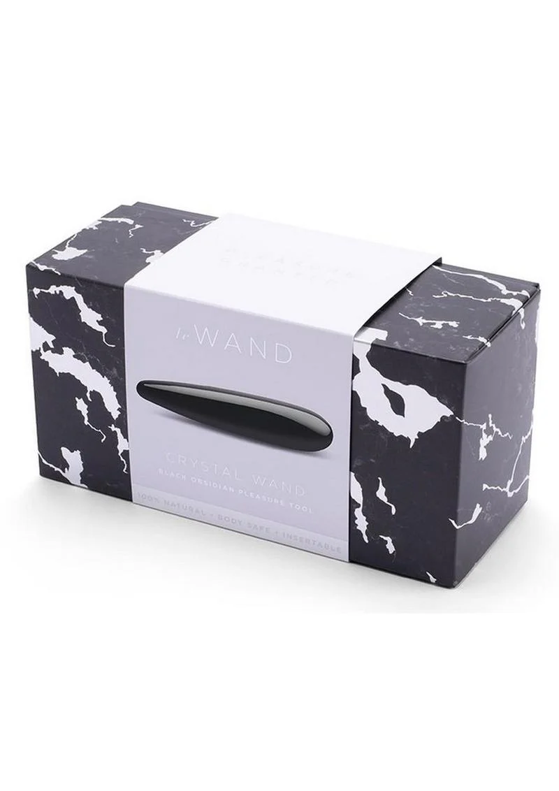Le Wand Crystal Wand – Black Obsidian Pleasure Probe - Image 4