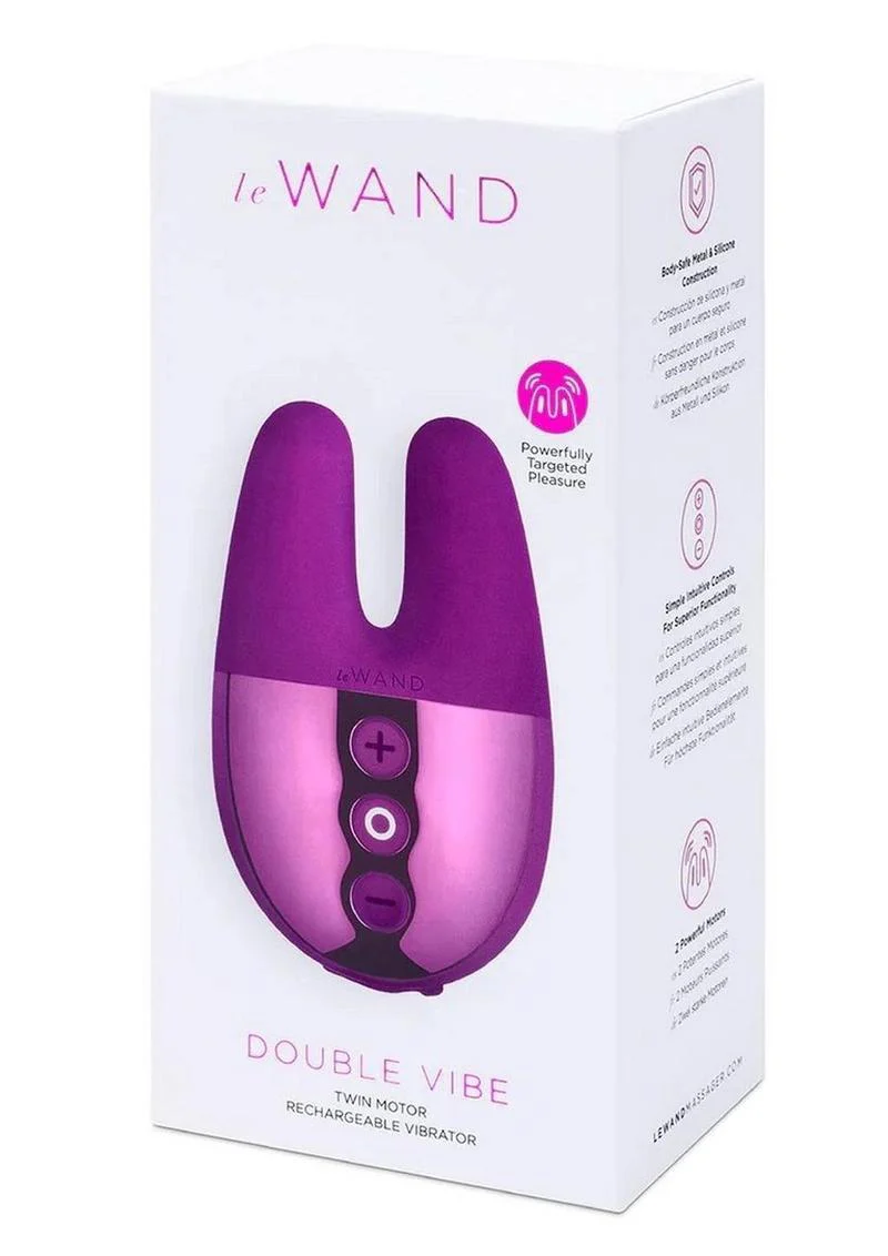 Le Wand Double Vibe Rechargeable Rabbit Vibrator - Image 11