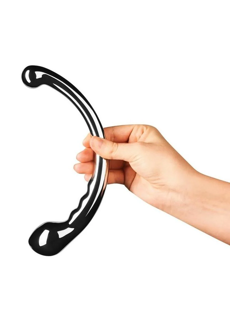 Le Wand Hoop Stainless Steel Dual-Ended Dildo - Image 2