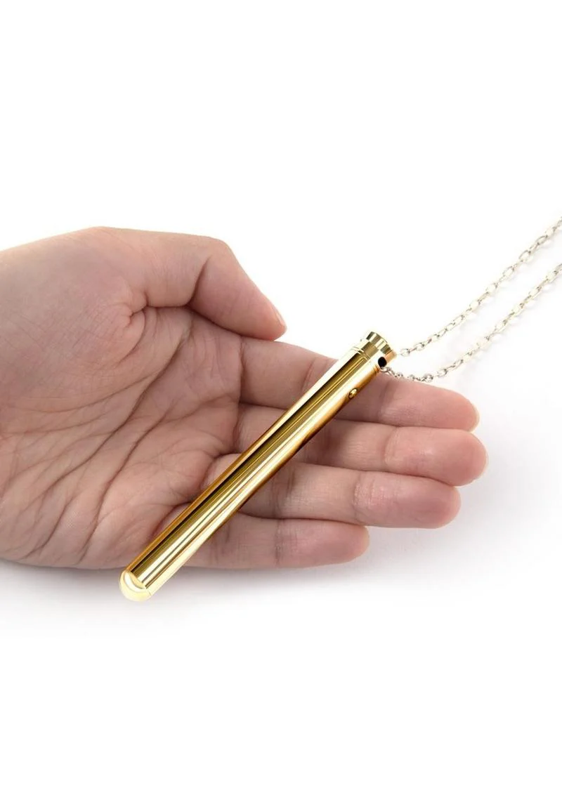 Le Wand Necklace Vibe Rechargeable Silicone Vibrator - Image 9