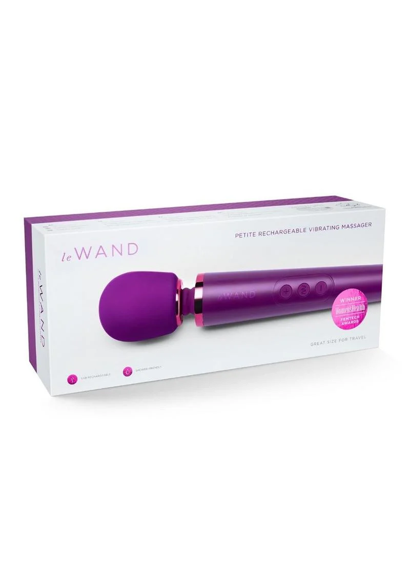Le Wand Petite Rechargeable Silicone Vibrating Massager - Image 16
