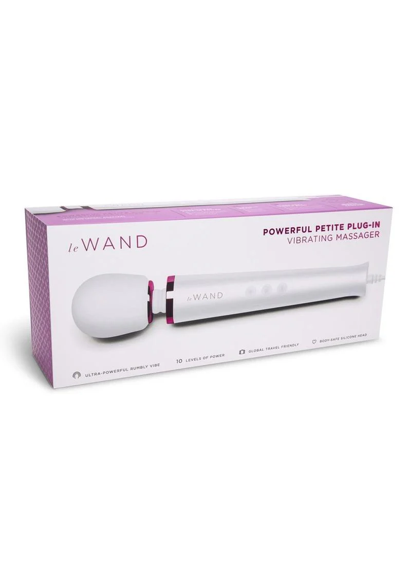 Le Wand Powerful Petite Plug-In Vibrating Massager - Image 8