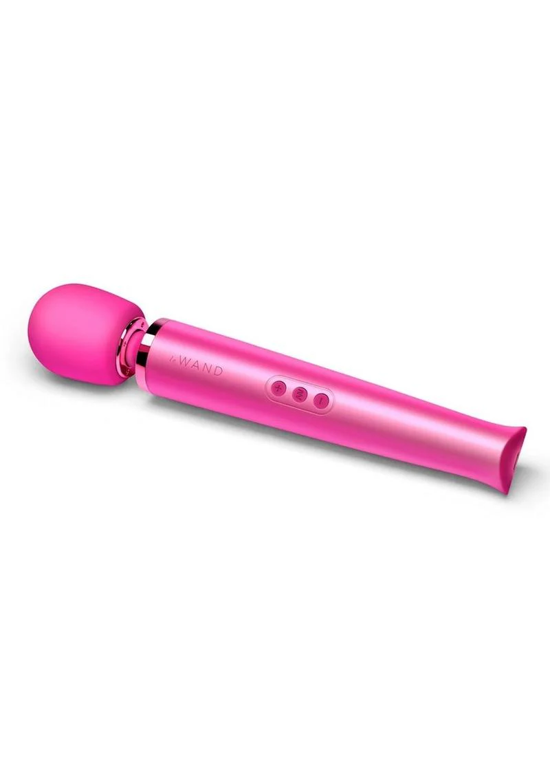 Le Wand Rechargeable Silicone Massager With Ergonomic Design - Image 4