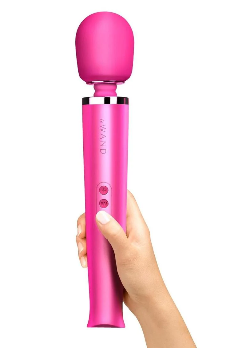 Le Wand Rechargeable Silicone Massager With Ergonomic Design - Image 5