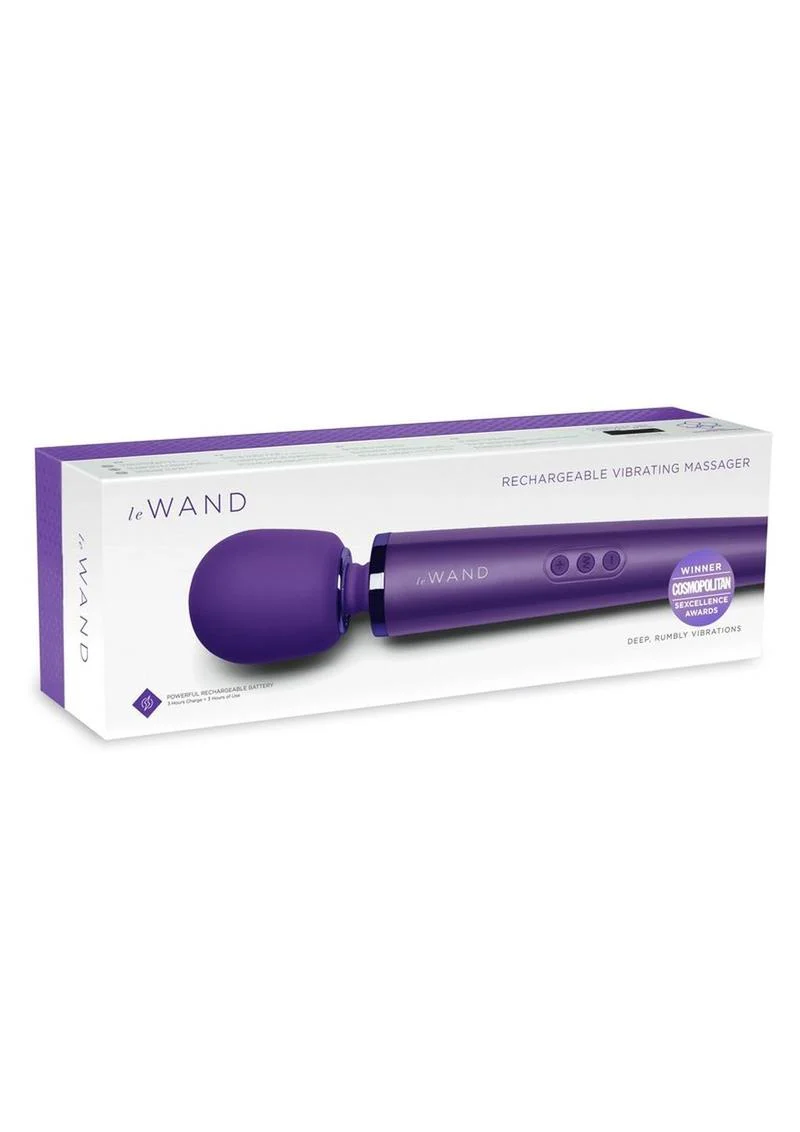Le Wand Rechargeable Silicone Massager With Ergonomic Design - Image 8