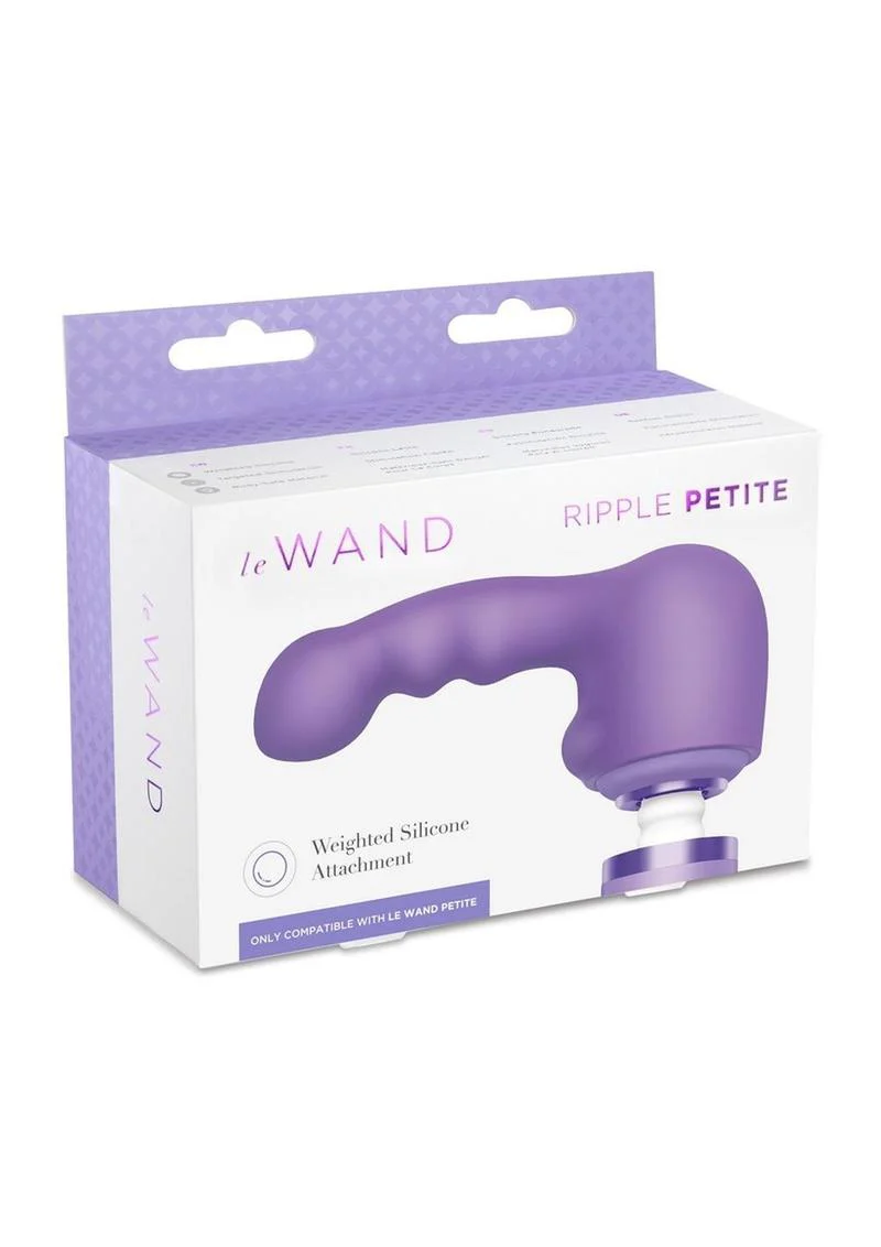 Le Wand Ripple Petite Weighted Silicone Attachment - Image 4