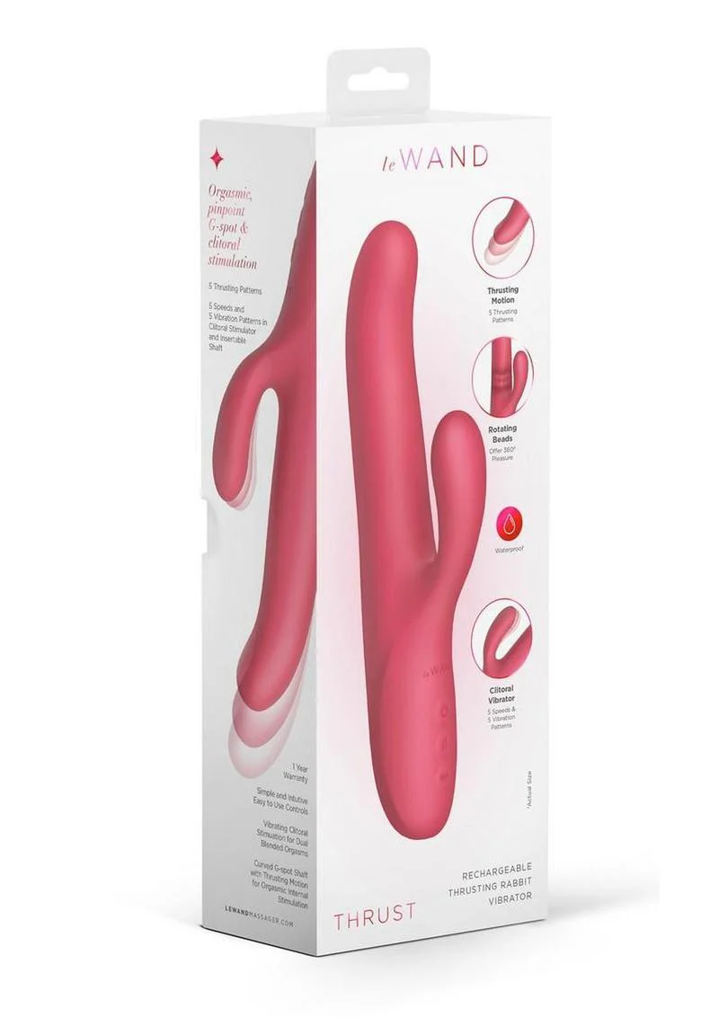 Le Wand Thrust Thrusting Rabbit Vibrator - Image 4