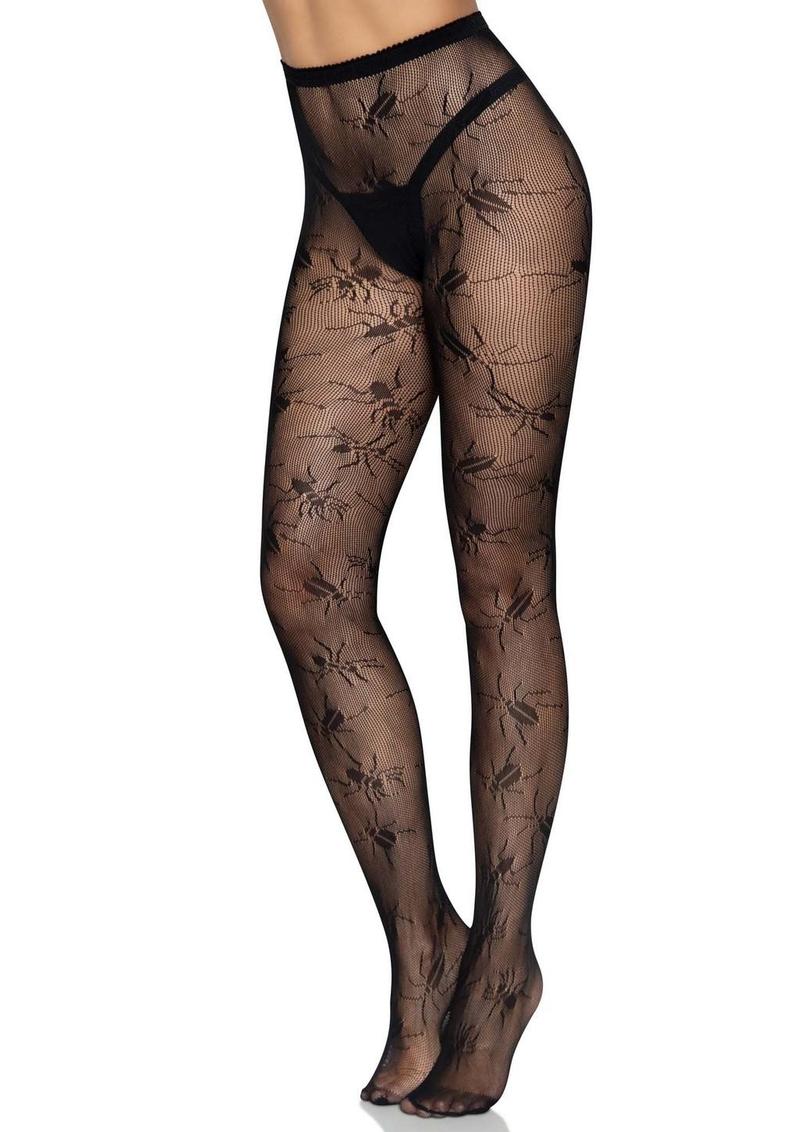 Leg Avenue Beetle Net Tights - Image 3