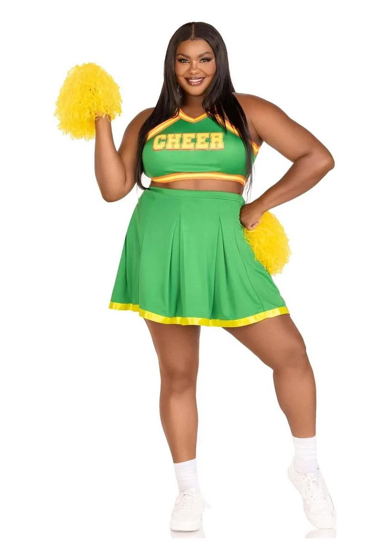 Leg Avenue Bring It Baddie Set - Cheer Top & Skirt - Image 9