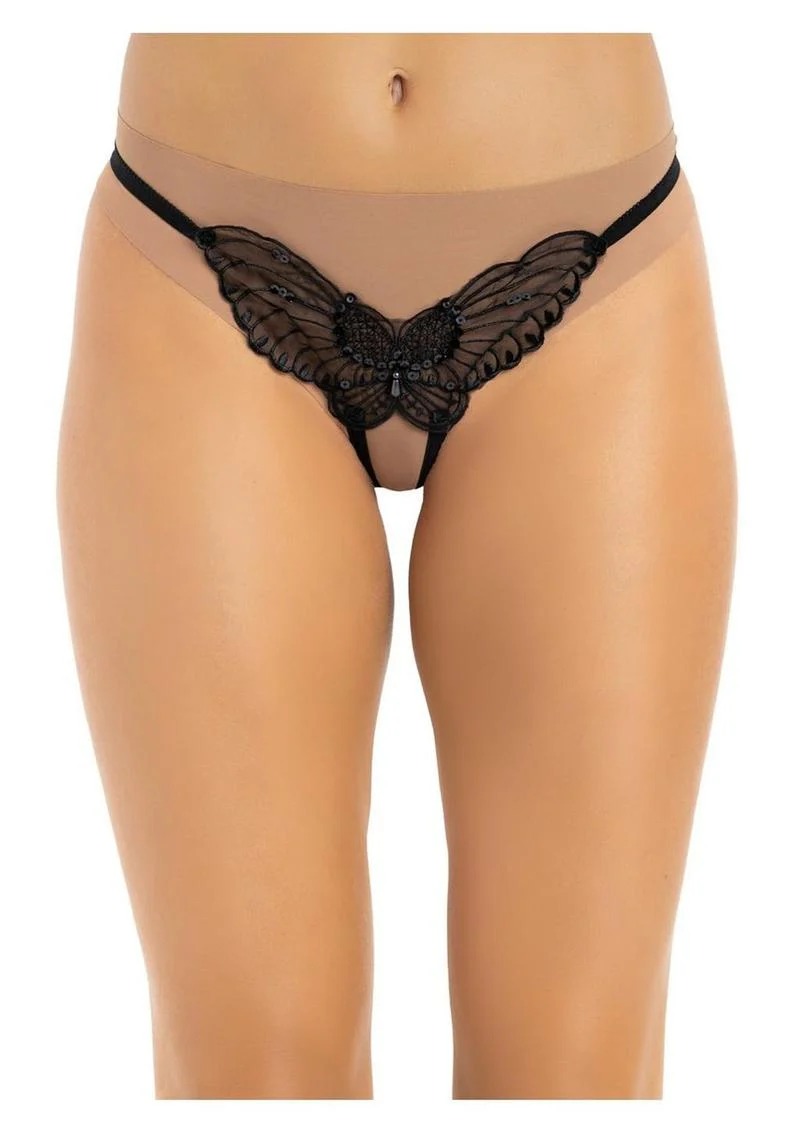 Leg Avenue Butterfly Crotchless Lingerie
