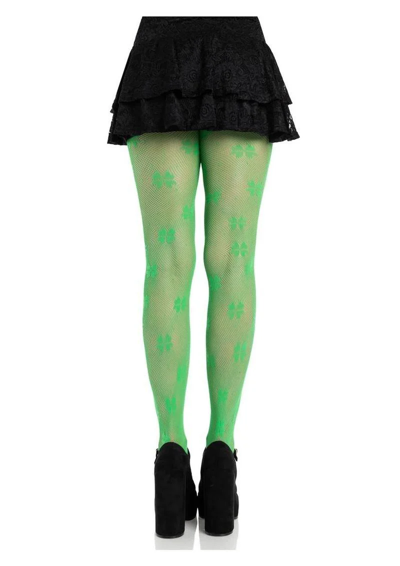Leg Avenue Clover Net Tights - Image 2
