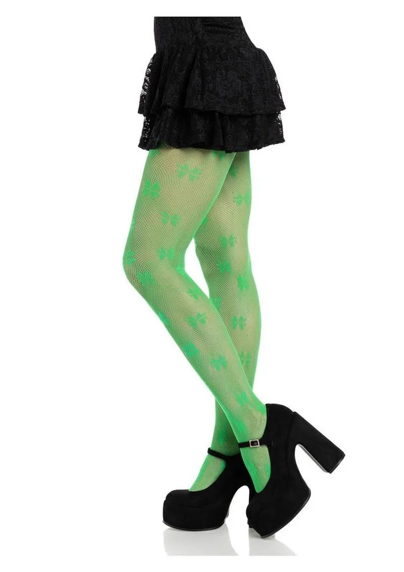 Leg Avenue Clover Net Tights - Image 3