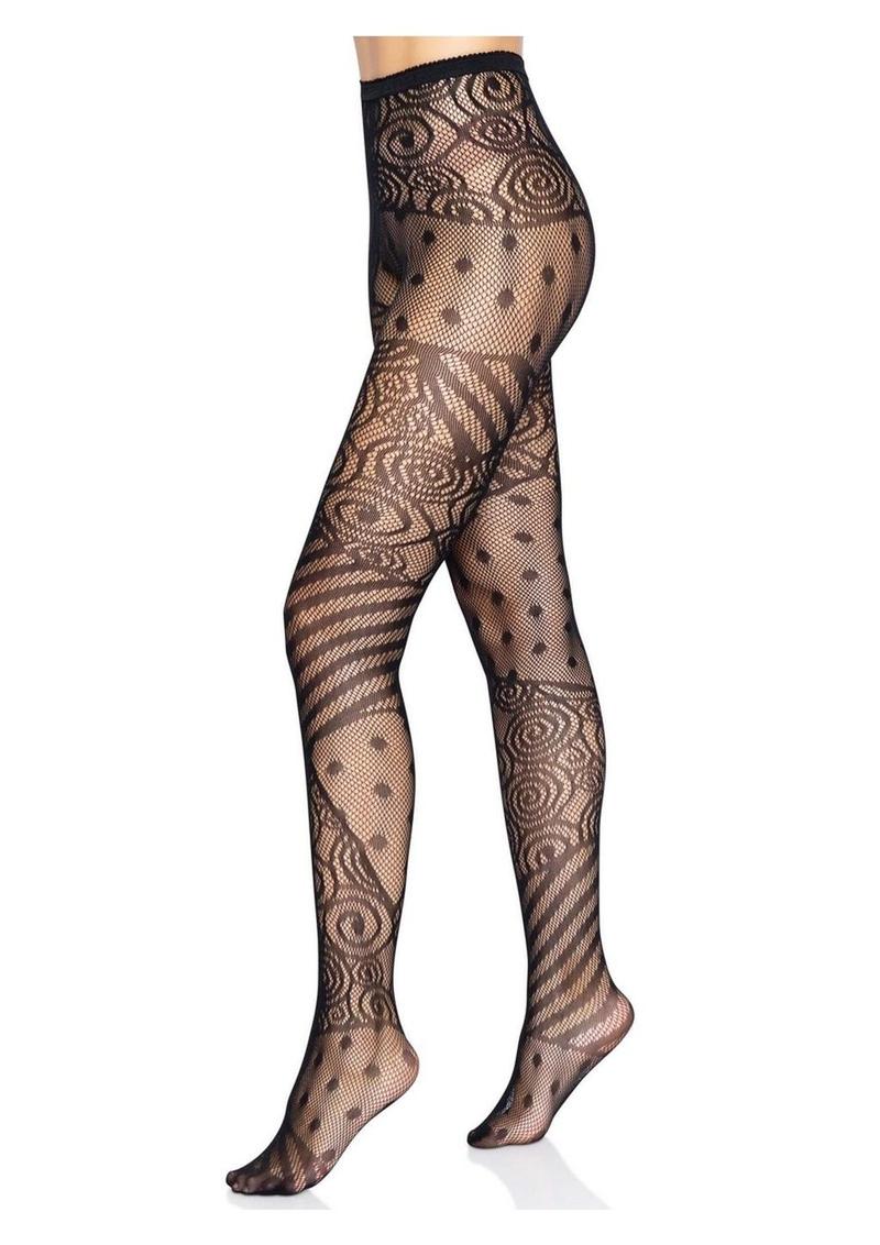 Leg Avenue Doll Net Design Tights - Image 3