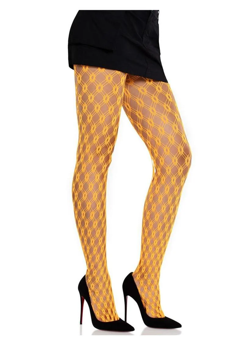 Leg Avenue Eyelet Net Tights - Image 2