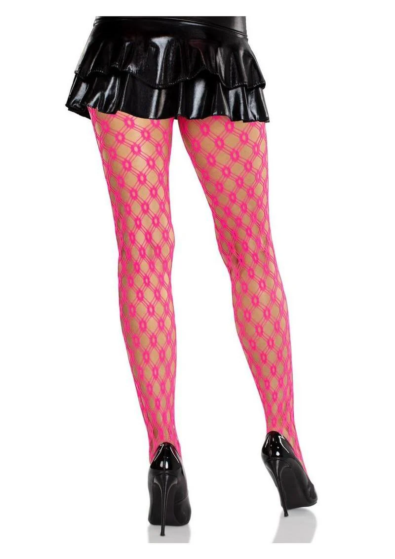 Leg Avenue Eyelet Net Tights - Image 7