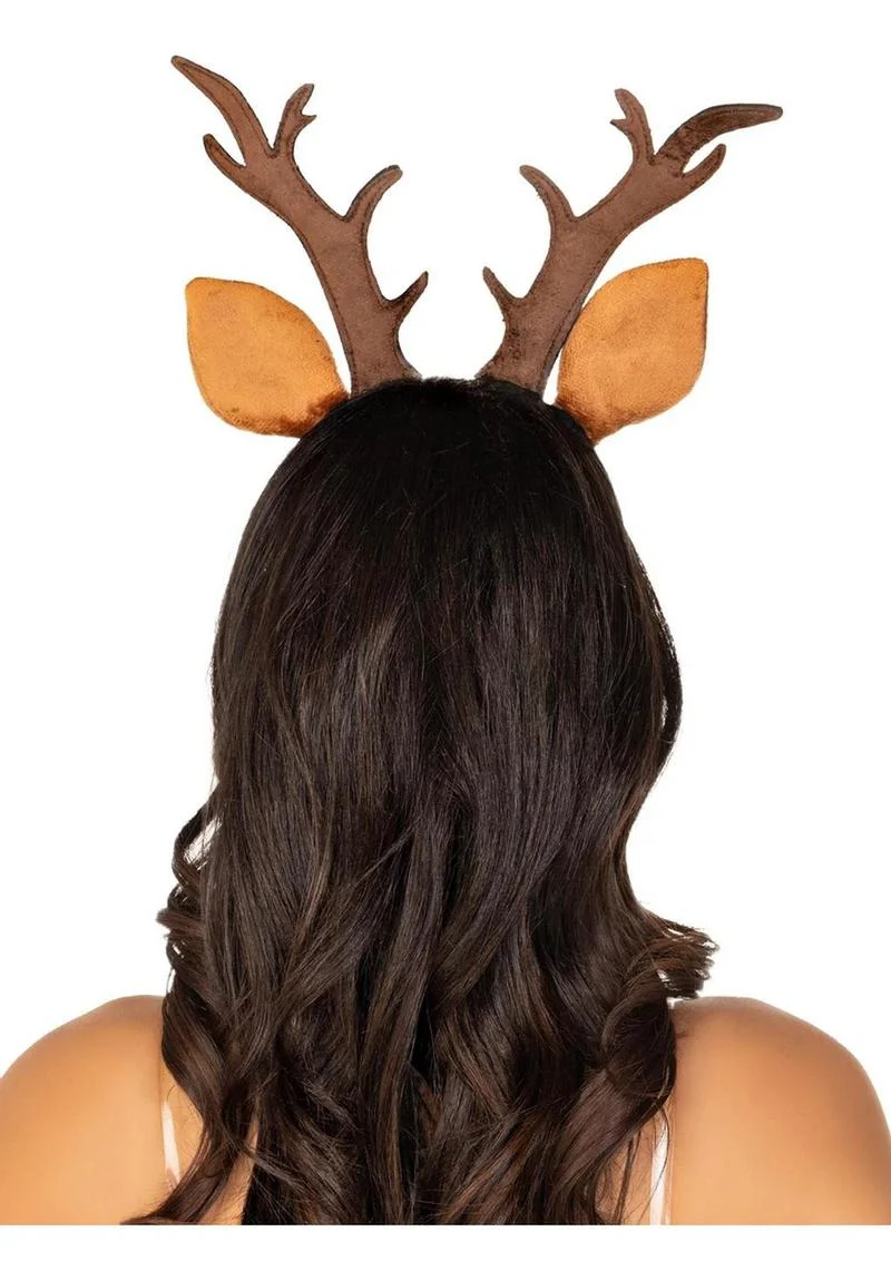 Leg Avenue Fawn Ear Antler Headband - Image 3