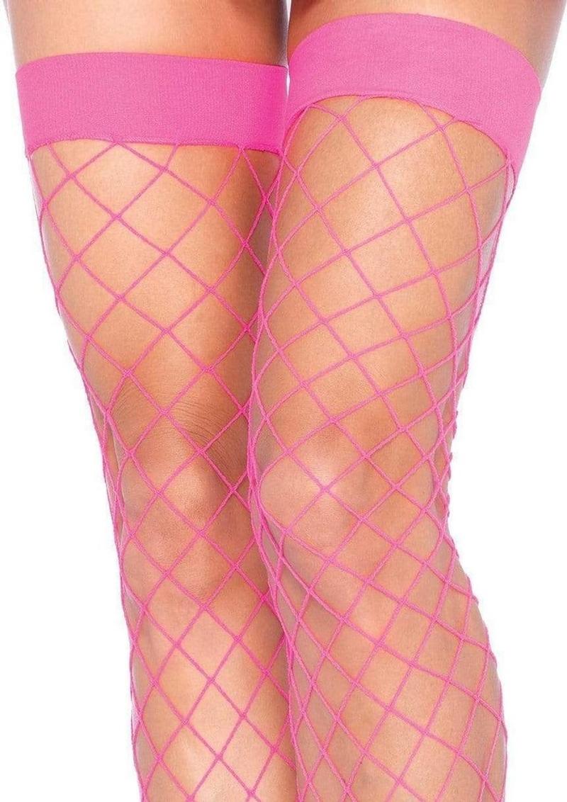 Leg Avenue Fence Net Thigh Highs - Image 2