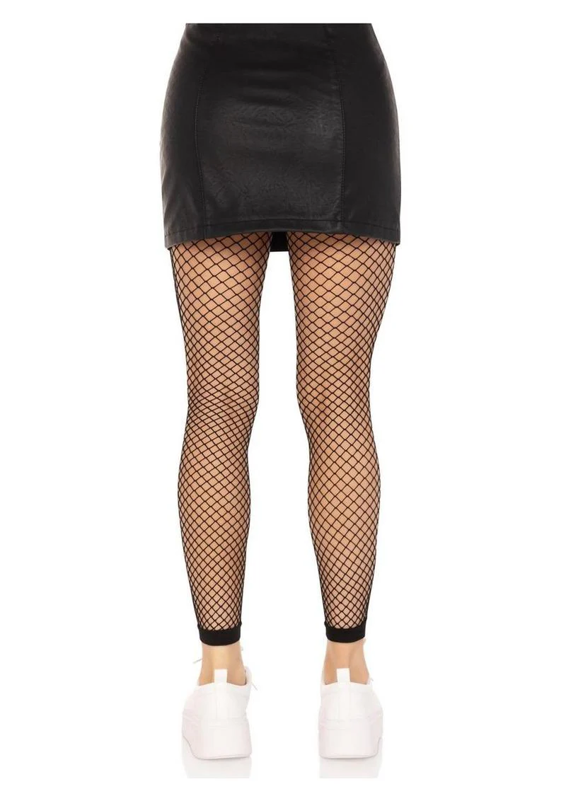 Leg Avenue Industrial Net Footless Tights - Image 3