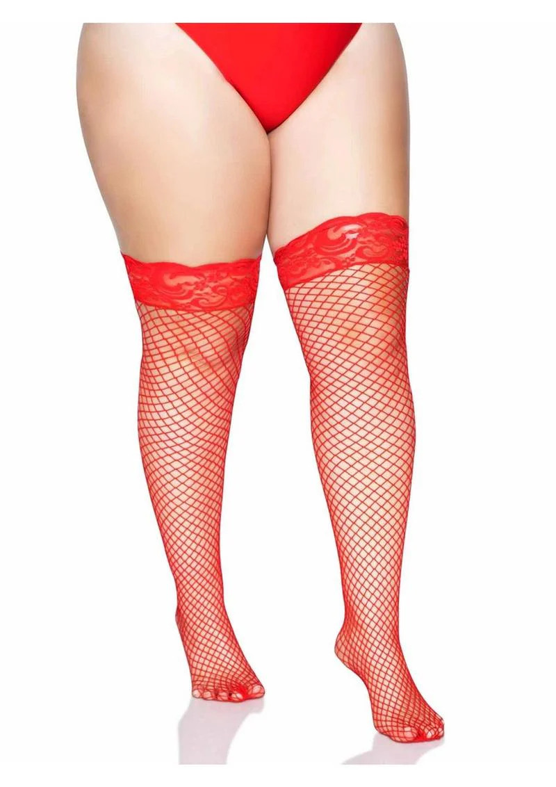 Leg Avenue Industrial Net Thigh Highs - Image 4
