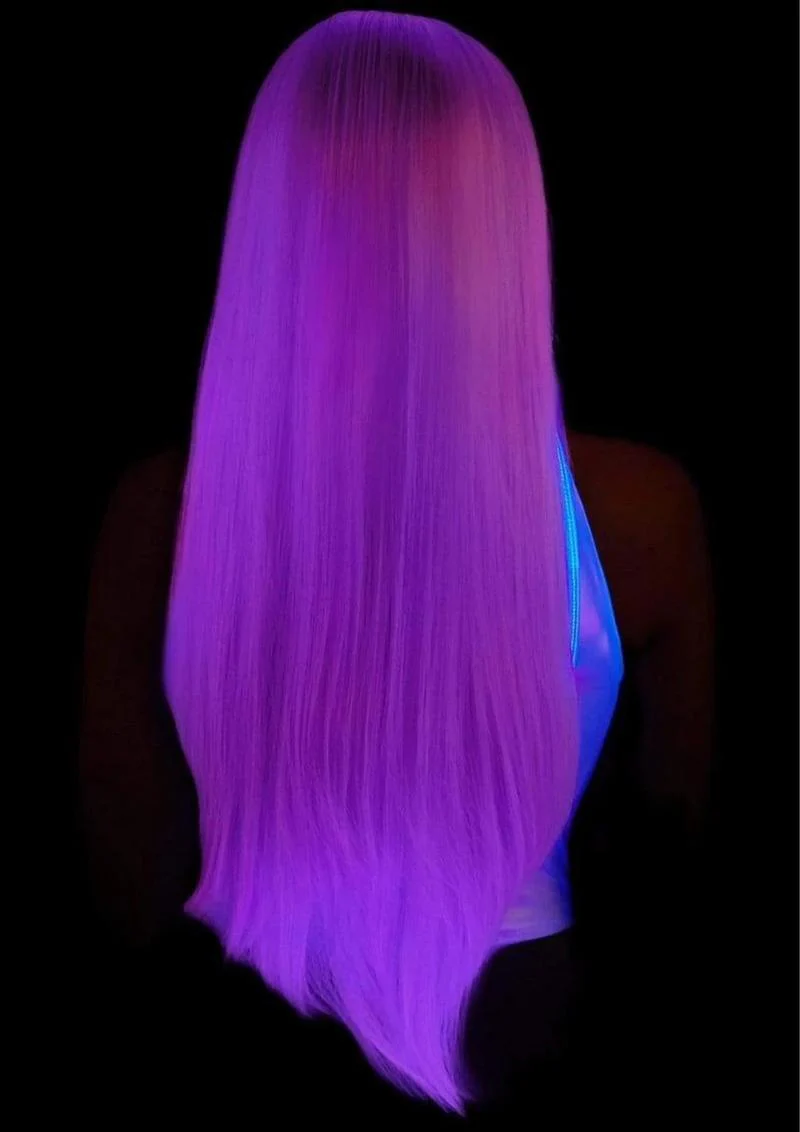 Leg Avenue Long Straight 33" Center Part Wig Synthetic - Image 10