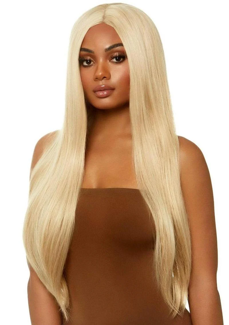 Leg Avenue Long Straight 33" Center Part Wig Synthetic - Image 3