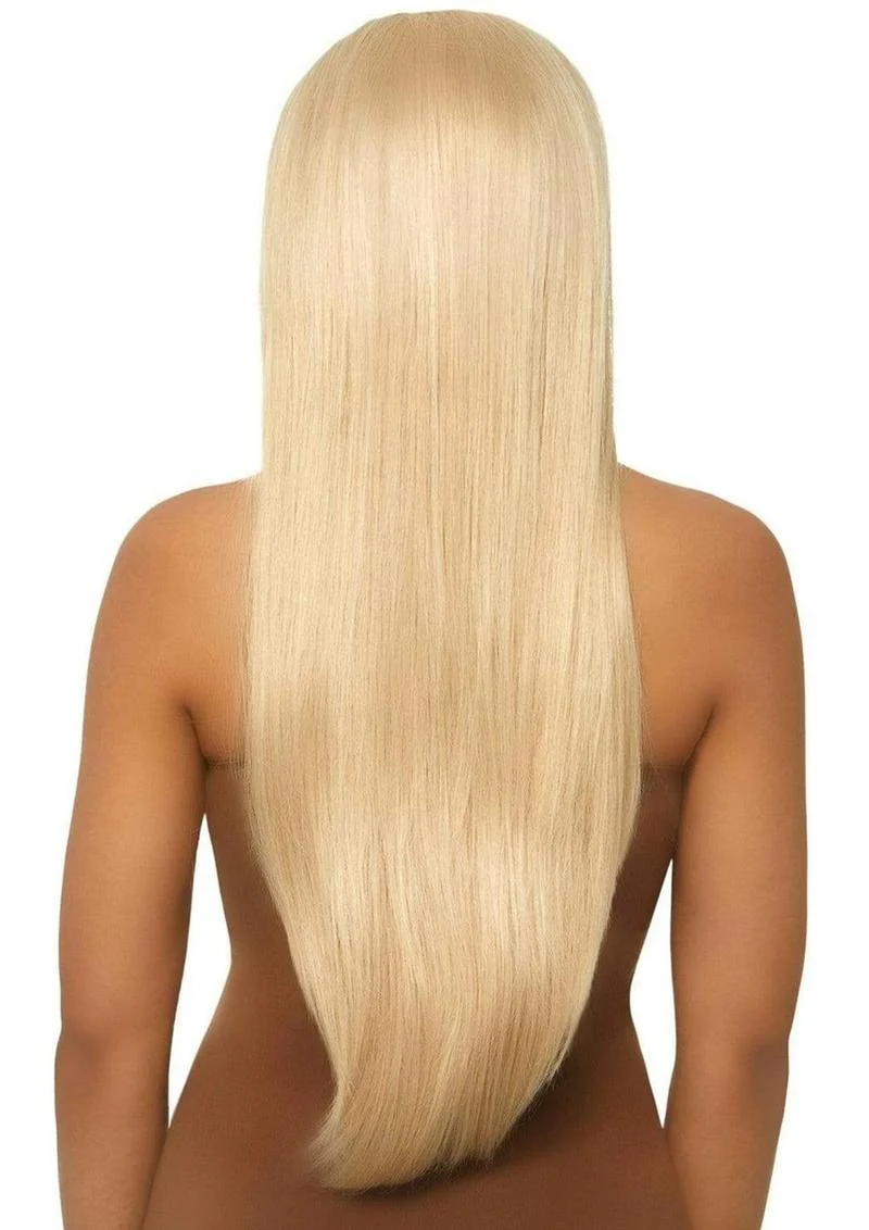 Leg Avenue Long Straight 33" Center Part Wig Synthetic - Image 4