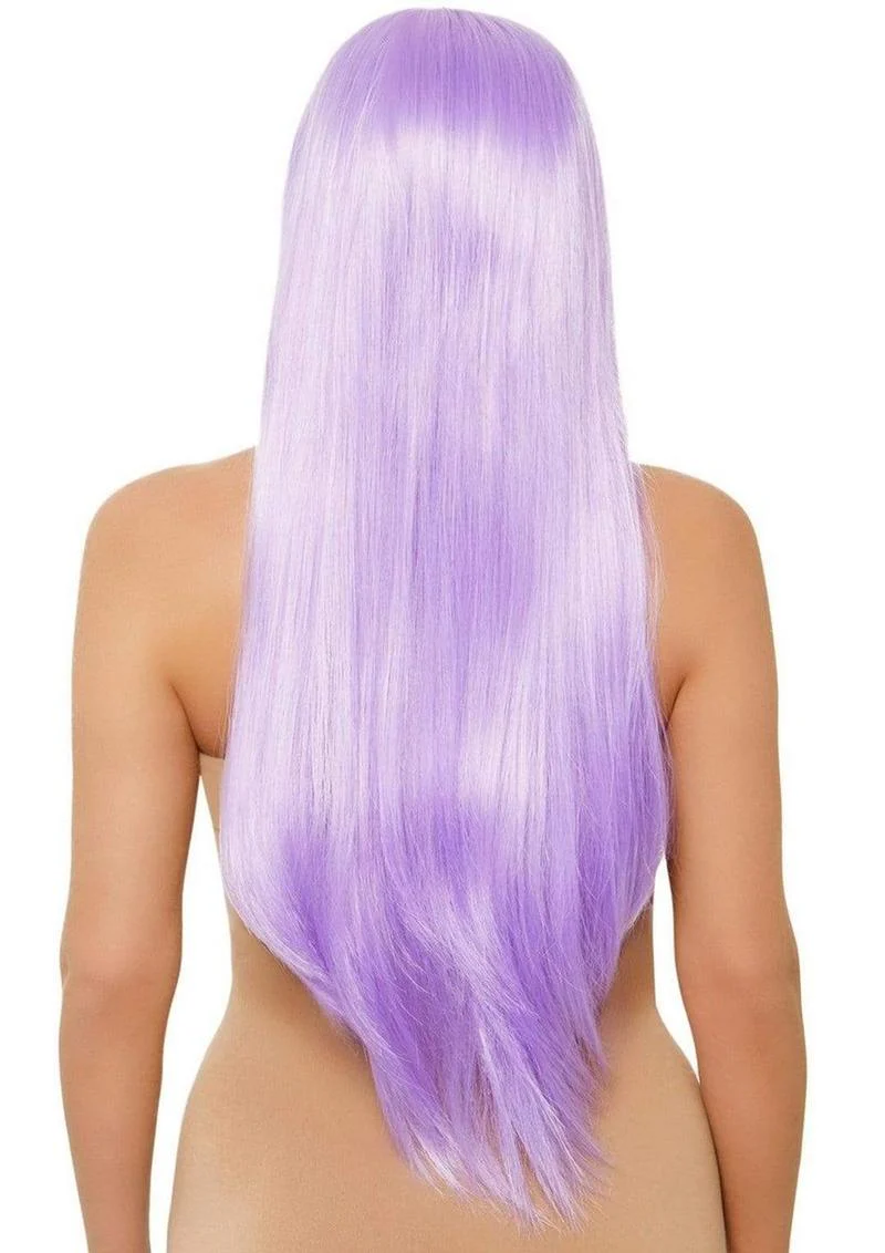 Leg Avenue Long Straight 33" Center Part Wig Synthetic - Image 8