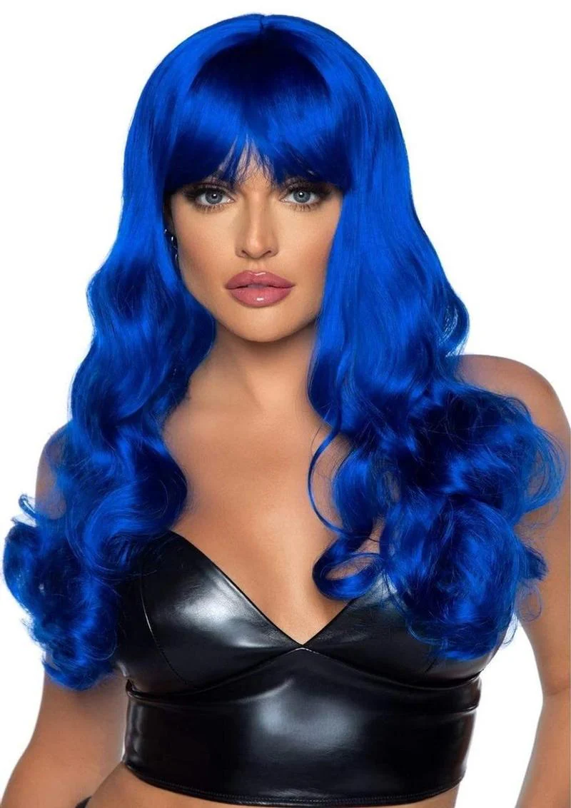 Leg Avenue Misfit Long Wavy Bang Wig - Image 3