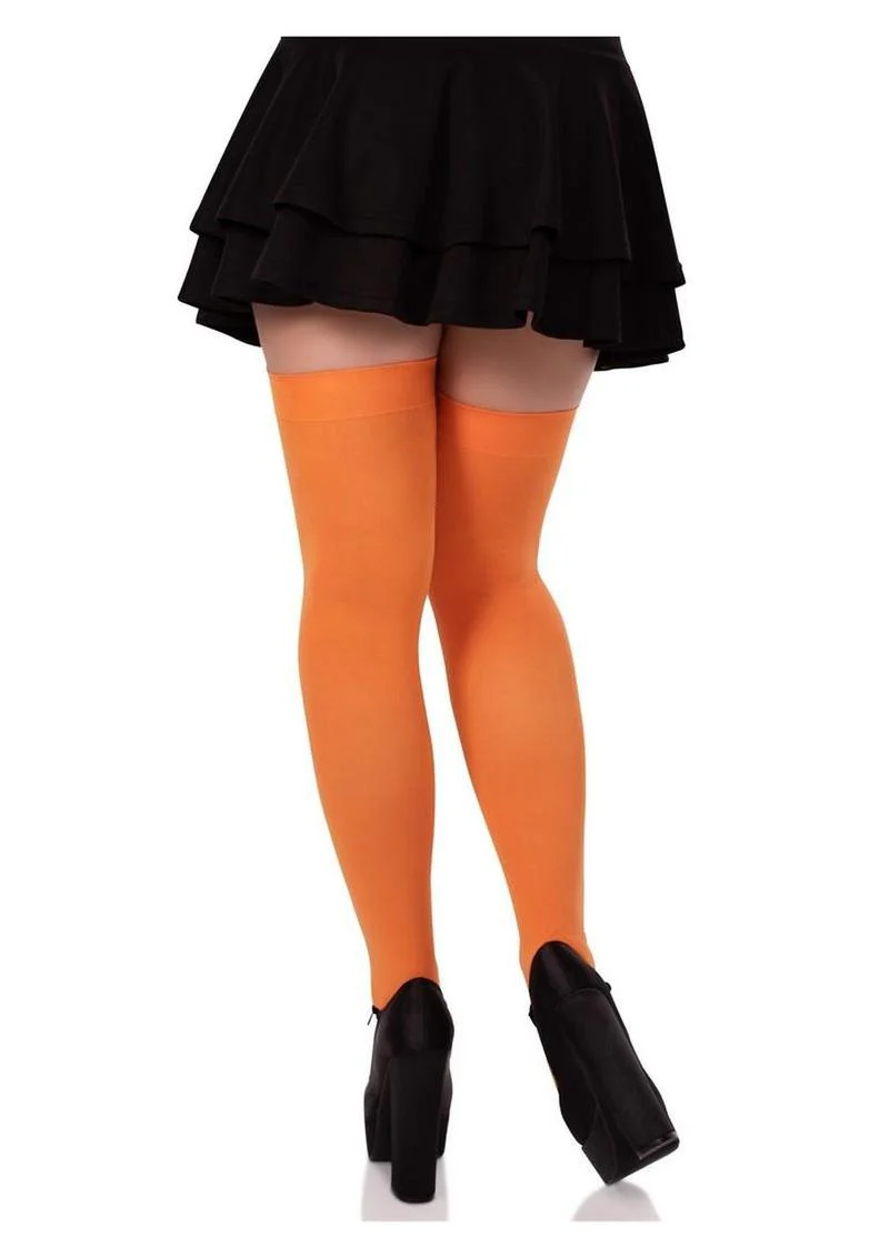 Leg Avenue Nylon Over The Knee With Versatile Styling - Image 3