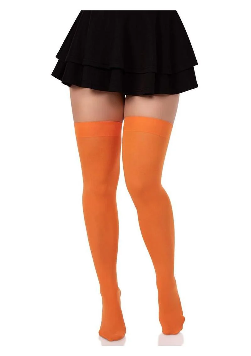 Leg Avenue Nylon Over The Knee With Versatile Styling - Image 4