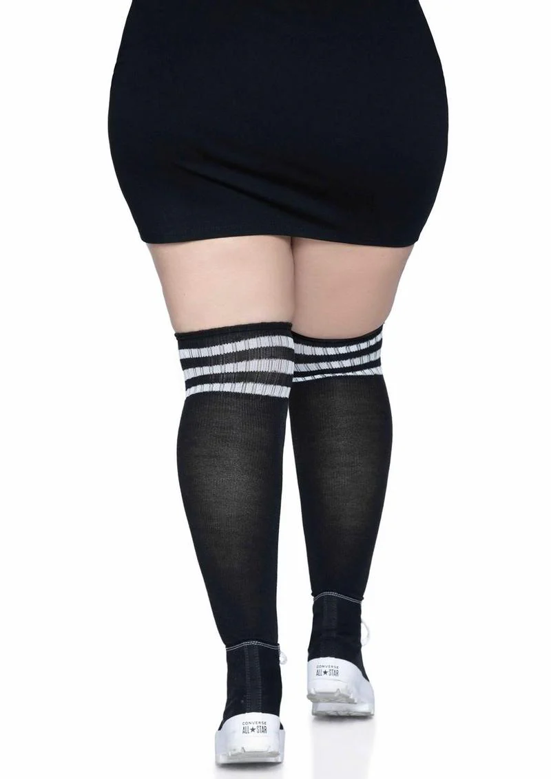 Leg Avenue Over-the-Knee Athletic Socks - Image 2