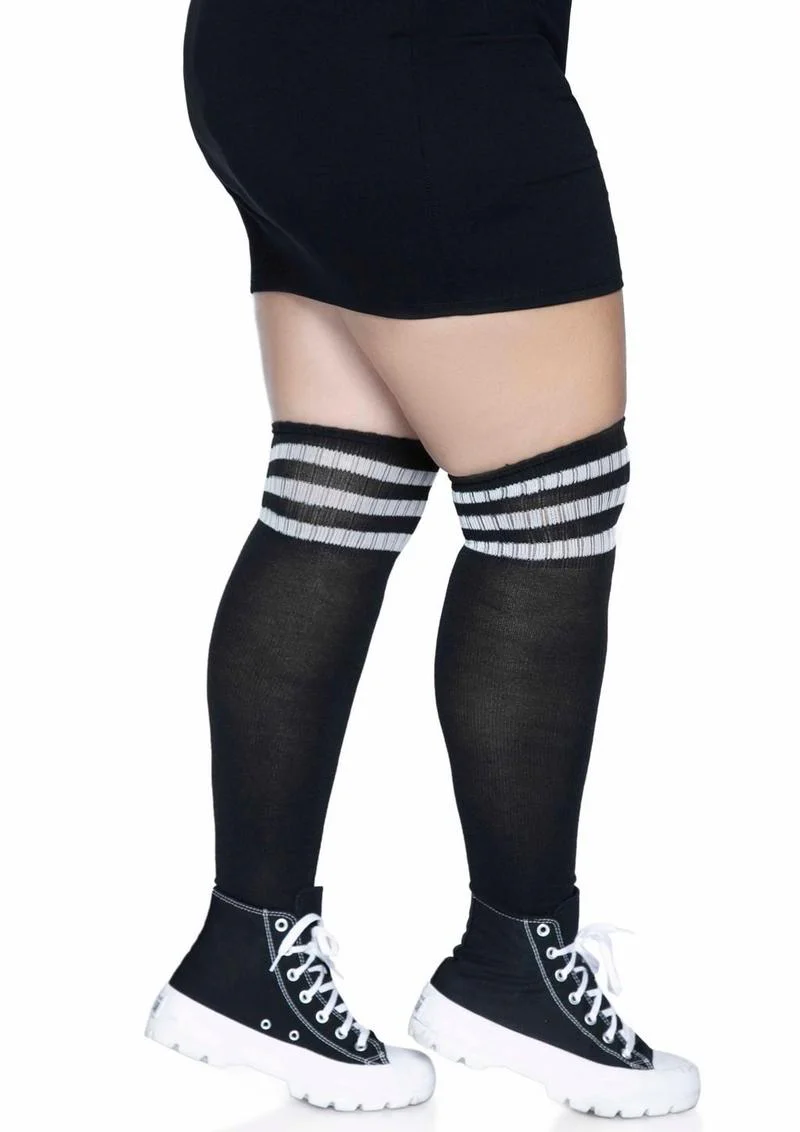 Leg Avenue Over-the-Knee Athletic Socks - Image 3
