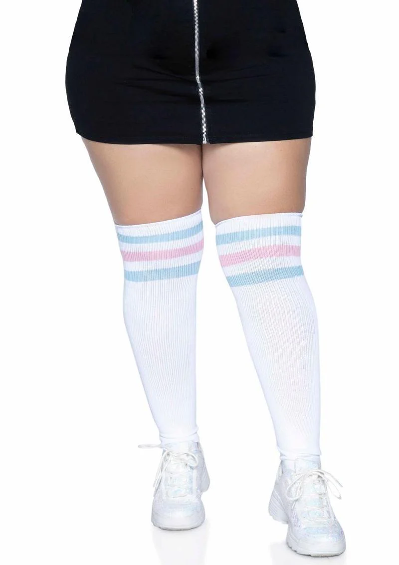 Leg Avenue Over-the-Knee Athletic Socks - Image 4
