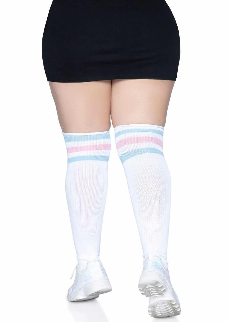 Leg Avenue Over-the-Knee Athletic Socks - Image 5