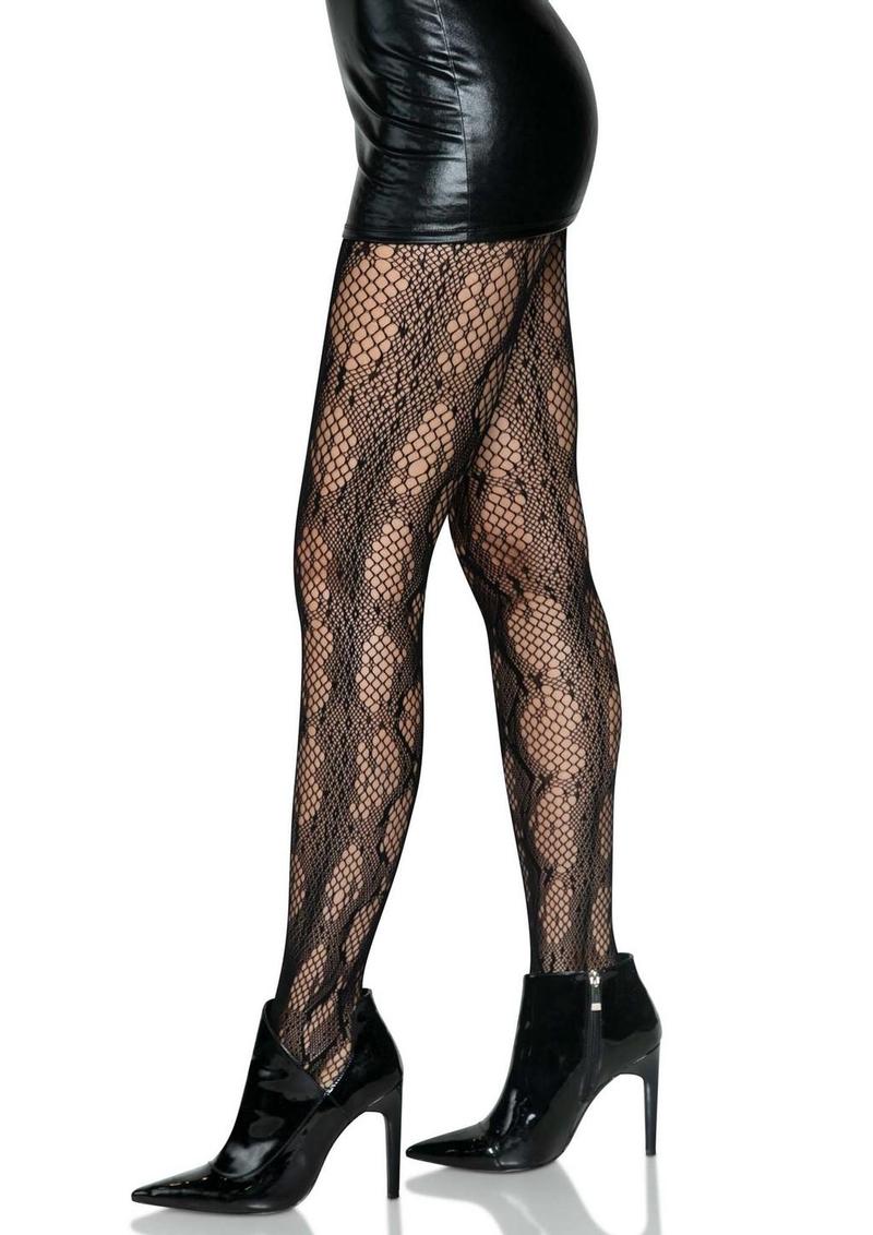 Leg Avenue Python Net Tights - Image 3