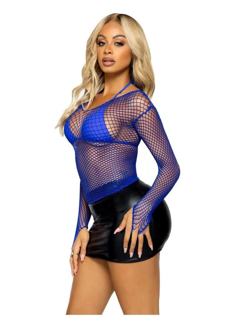 Leg Avenue Spandex Industrial Net Shirt - Image 3