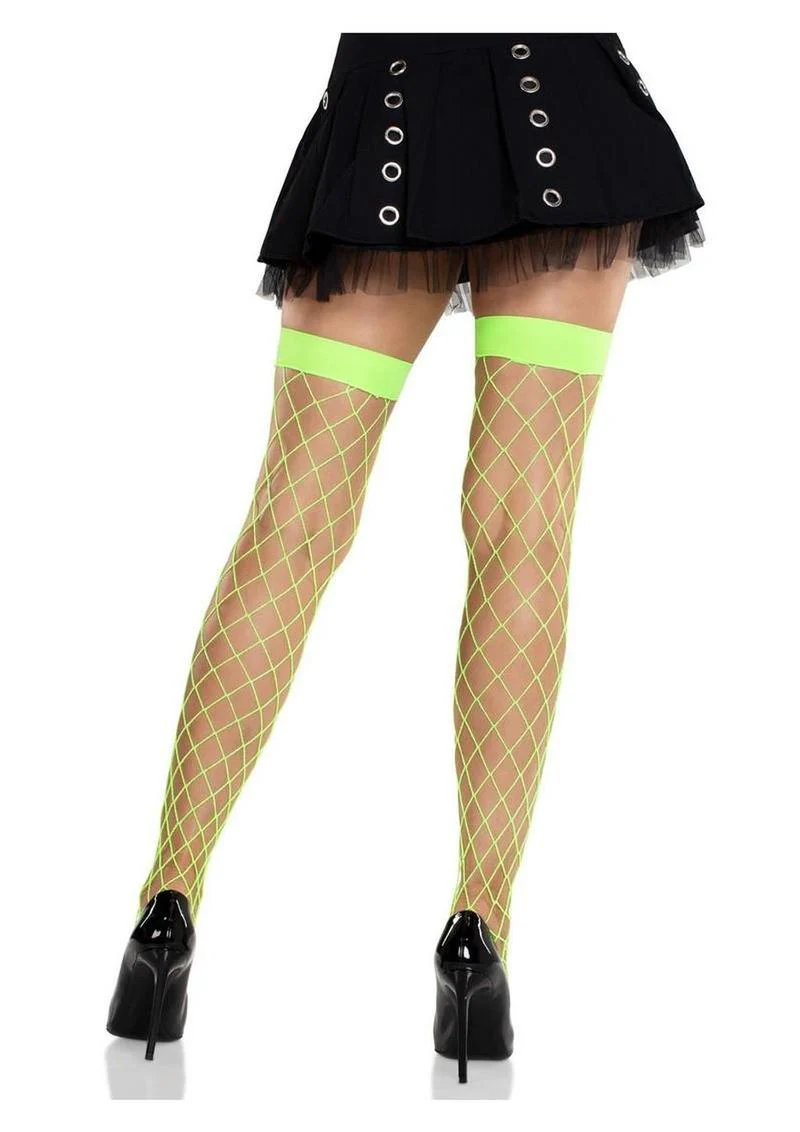 Leg Avenue Versatile Fence Net Thigh High - Image 3