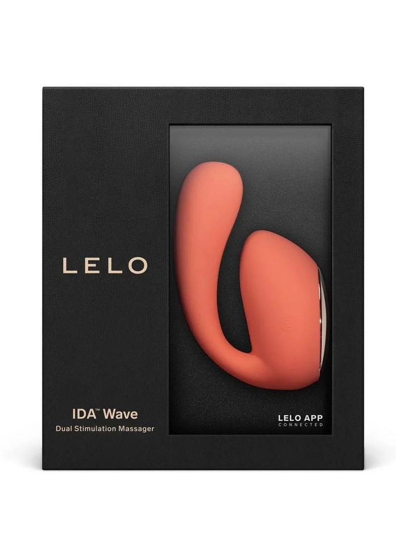 LELO  Dual Stimulation Massager Coral Red - Image 2