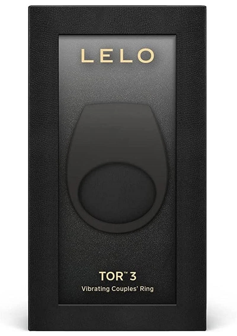 LELO TOR  Vibrating Couples Ring Midnight Black - Image 2