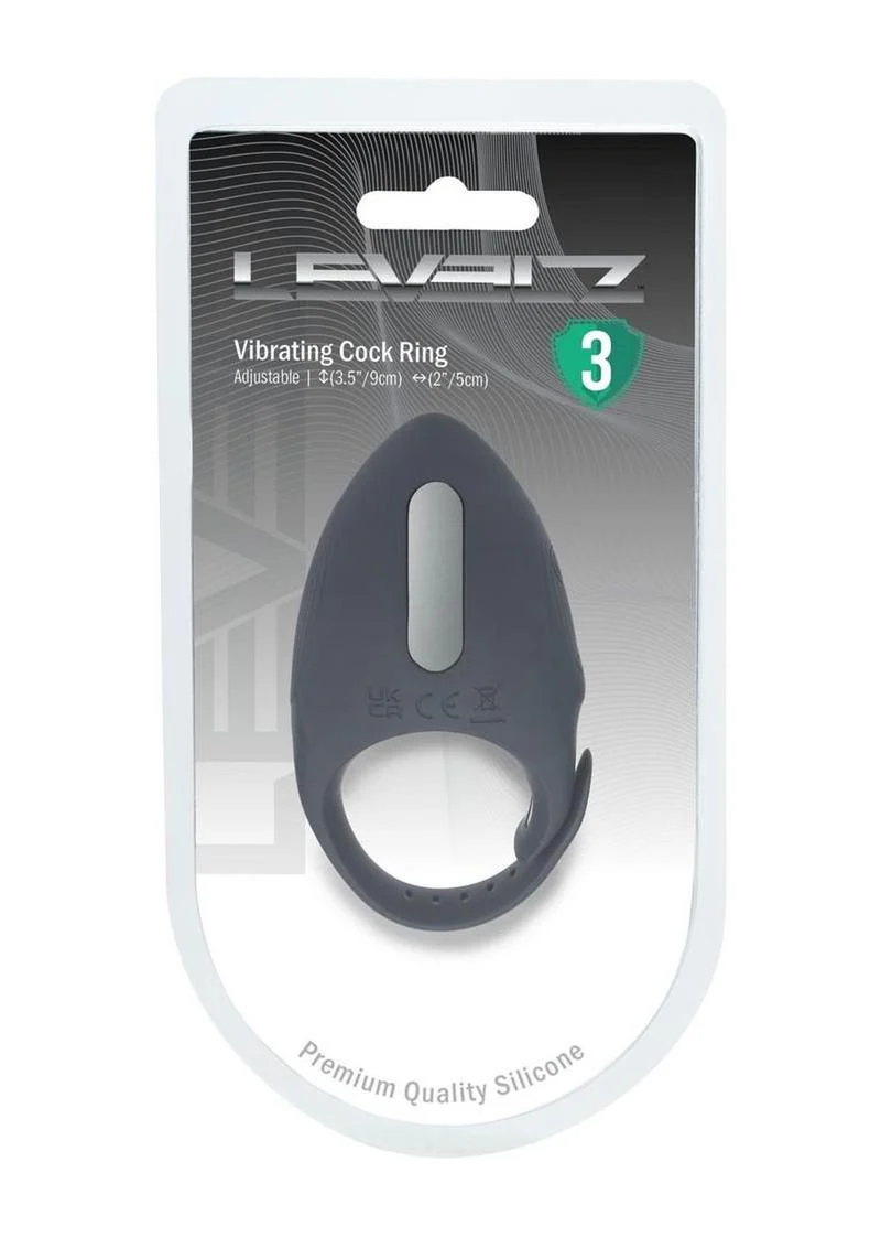 Levelz Adjustable Vibrating Cock Ring - Image 3